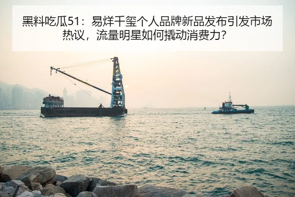 黑料吃瓜51：易烊千玺个人品牌新品发布引发市场热议，流量明星如何撬动消费力？